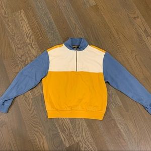 Pac sun LA Hearts Half Zip Sweatshirt Sz S